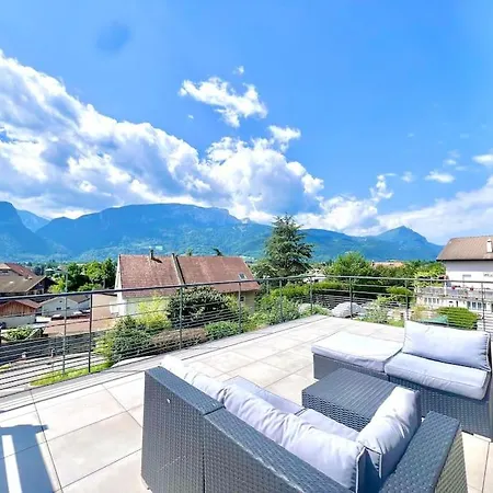 Appartement Loft T2 Vue Montagne à Thyez Extérieur photo